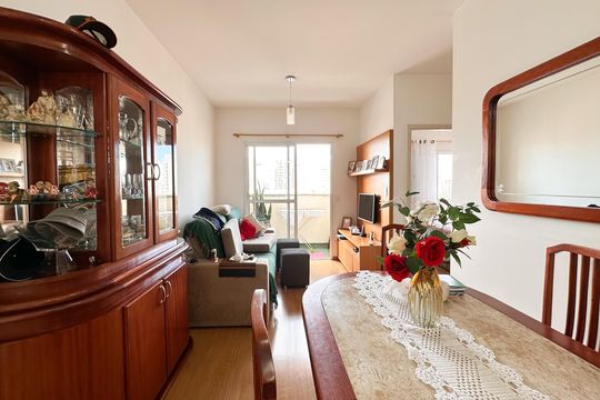 Sala de apartamento para alugar com 2 quartos, 65m² em Baeta Neves, São Bernardo do Campo