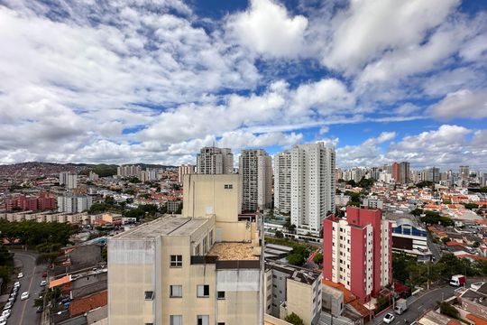 Vista do Quarto 1 de apartamento para alugar com 2 quartos, 65m² em Baeta Neves, São Bernardo do Campo