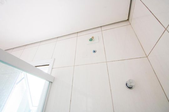 Banheiro de apartamento para alugar com 2 quartos, 90m² em Vila Humaita, Santo André
