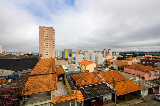 Vista da área externa de apartamento para alugar com 2 quartos, 90m² em Vila Humaita, Santo André
