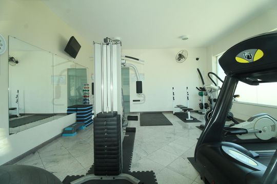 Área comum - Academia de apartamento para alugar com 3 quartos, 107m² em Parque Residencial Aquarius, São José dos Campos