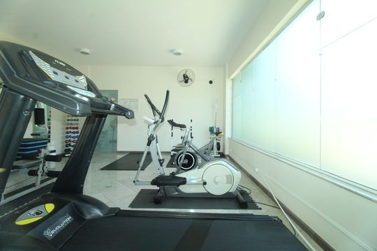 Área comum - Academia de apartamento para alugar com 3 quartos, 107m² em Parque Residencial Aquarius, São José dos Campos