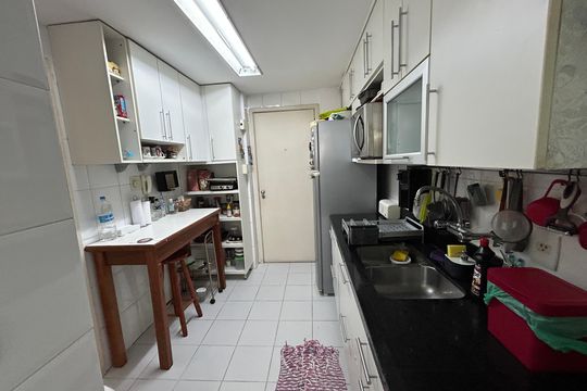 Cozinha de apartamento à venda com 4 quartos, 98m² em Todos Os Santos, Rio de Janeiro