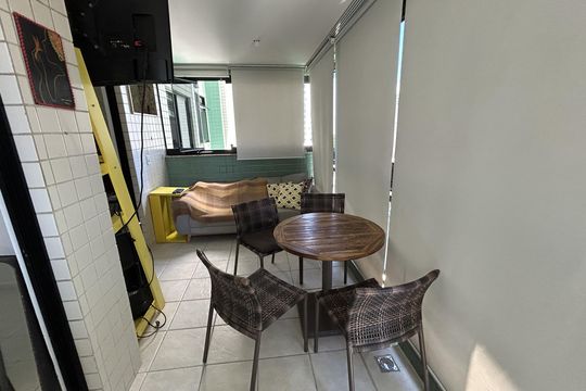 Varanda da Sala de apartamento à venda com 4 quartos, 98m² em Todos Os Santos, Rio de Janeiro