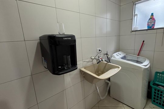 Área de Serviço de apartamento à venda com 3 quartos, 190m² em Vila América, Santo André
