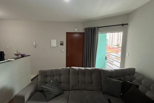 Sala  de apartamento à venda com 3 quartos, 190m² em Vila América, Santo André