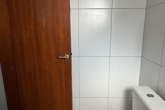 Banheiro da Suíte de apartamento à venda com 3 quartos, 190m² em Vila América, Santo André
