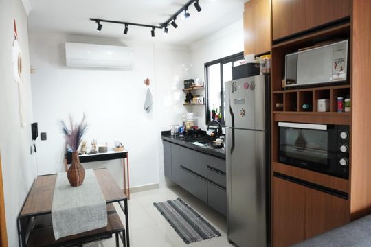 Cozinha de apartamento à venda com 1 quarto, 80m² em Vila Dom Pedro Ii, São Paulo