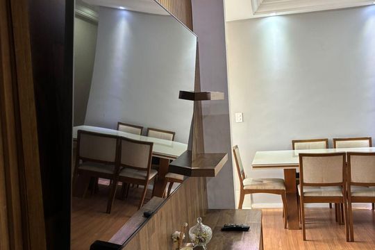 Sala de apartamento à venda com 3 quartos, 82m² em Santa Terezinha, Santo André