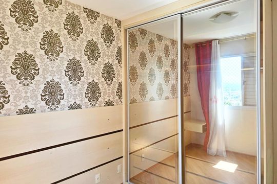 Suíte de apartamento para alugar com 3 quartos, 67m² em Vila Augusta, Guarulhos