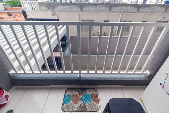 Varanda de apartamento para alugar com 1 quarto, 18m² em Vila Santa Clara, São Paulo