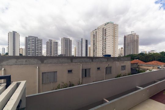 Vista da Varanda de apartamento para alugar com 1 quarto, 18m² em Vila Santa Clara, São Paulo