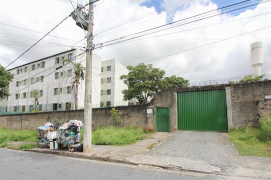 Fachada de apartamento para alugar com 2 quartos, 50m² em Serra Verde, Belo Horizonte
