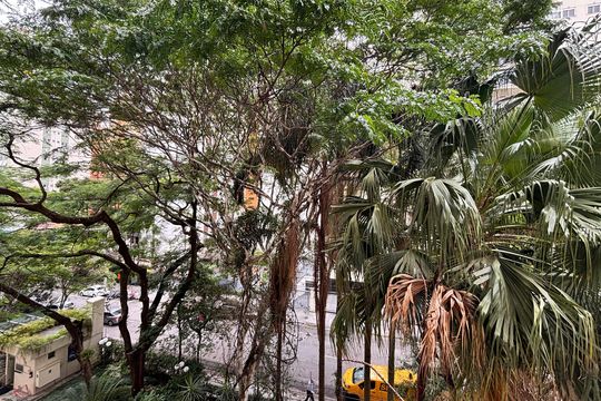 Vista de apartamento à venda com 3 quartos, 85m² em Indianópolis, São Paulo