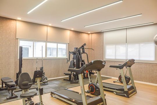 Área comum - Academia de apartamento à venda com 2 quartos, 48m² em Vila Joao Basso, São Bernardo do Campo