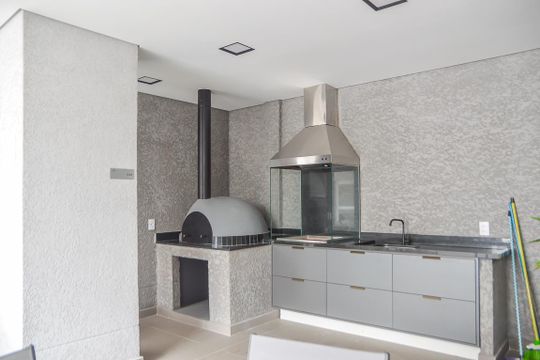 Área comum - Churrasqueira de apartamento à venda com 2 quartos, 48m² em Vila Joao Basso, São Bernardo do Campo