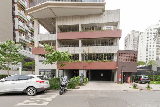 Fachada de kitnet/studio à venda com 1 quarto, 22m² em Jardim das Acacias, São Paulo