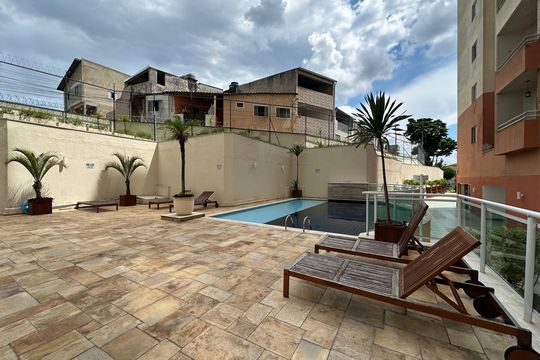 Área comum - Piscina de apartamento para alugar com 2 quartos, 62m² em Jardim Paraiso, Barueri