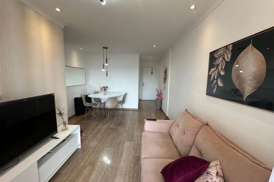 Sala de apartamento para alugar com 2 quartos, 62m² em Jardim Paraiso, Barueri