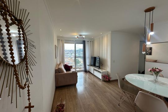 Sala de apartamento para alugar com 2 quartos, 62m² em Jardim Paraiso, Barueri