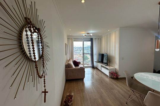 Sala de apartamento para alugar com 2 quartos, 62m² em Jardim Paraiso, Barueri