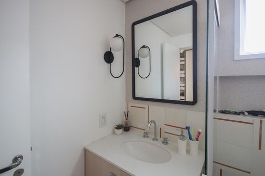 Banheiro da Suíte de apartamento à venda com 2 quartos, 70m² em Tucuruvi, São Paulo