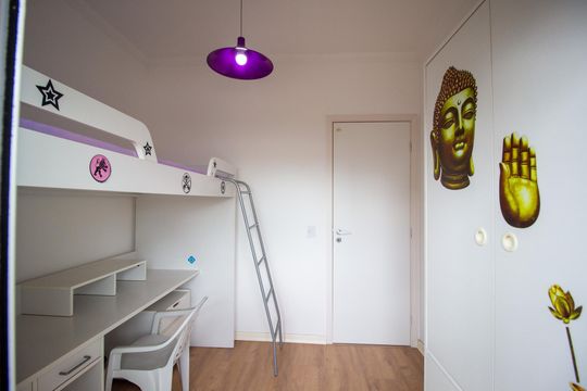 Quarto 1 de apartamento para alugar com 3 quartos, 103m² em Vila Independencia, Sorocaba