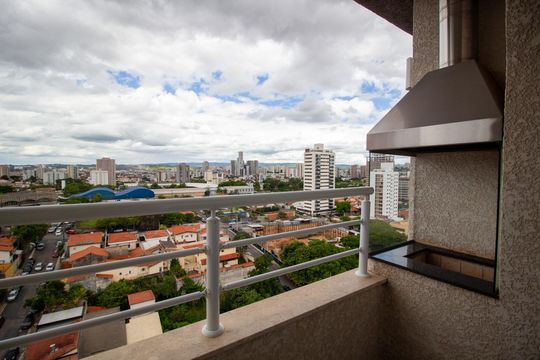 Varanda da Sala  de apartamento para alugar com 3 quartos, 103m² em Vila Independencia, Sorocaba