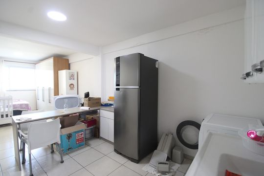 Cozinha de kitnet/studio à venda com 1 quarto, 28m² em Freguesia (jacarepaguá), Rio de Janeiro