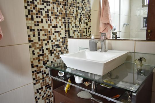 Banheiro da Suíte de apartamento à venda com 3 quartos, 94m² em Bosque da Saúde, São Paulo