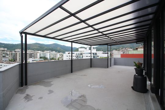 Varanda da Frente de apartamento para alugar com 4 quartos, 300m² em Freguesia (jacarepaguá), Rio de Janeiro