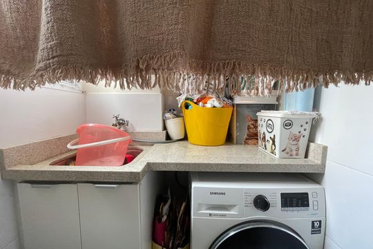 Área de Serviço de apartamento para alugar com 1 quarto, 38m² em Jardim Trussardi, São Paulo