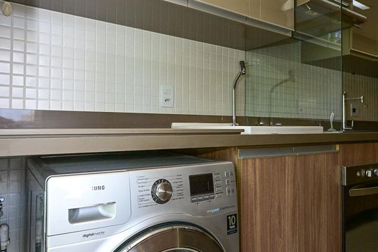 Área de Serviço  de apartamento para alugar com 1 quarto, 40m² em Vila Andrade, São Paulo