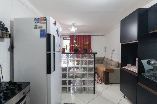 Cozinha - Área de Serviço de apartamento para alugar com 2 quartos, 49m² em Cidade Tiradentes, São Paulo