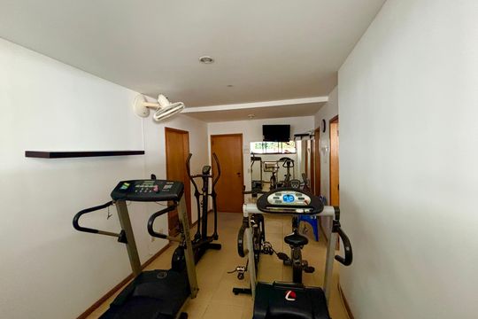 Área comum - academia de apartamento para alugar com 3 quartos, 111m² em Botafogo, Rio de Janeiro