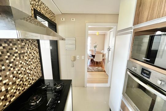Cozinha de apartamento à venda com 3 quartos, 110m² em Lauzane Paulista, São Paulo