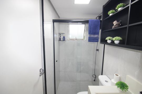 Banheiro de apartamento para alugar com 2 quartos, 49m² em Jardim Peri, São Paulo