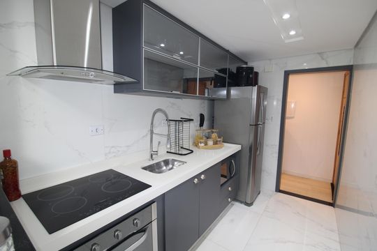 Cozinha de apartamento para alugar com 2 quartos, 49m² em Jardim Peri, São Paulo