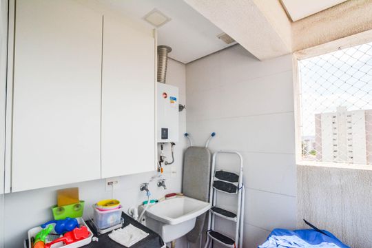 Área de Serviço de apartamento à venda com 3 quartos, 96m² em Campestre, Santo André
