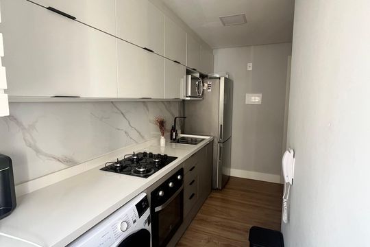 Área de serviço de apartamento à venda com 2 quartos, 42m² em Vila Plana, São Paulo