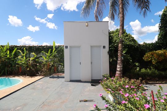 Área externa de casa para alugar com 2 quartos, 360m² em Parque Residencial Candido Portinari, Ribeirão Preto