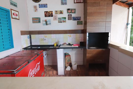 Área gourmet de casa para alugar com 2 quartos, 360m² em Parque Residencial Candido Portinari, Ribeirão Preto