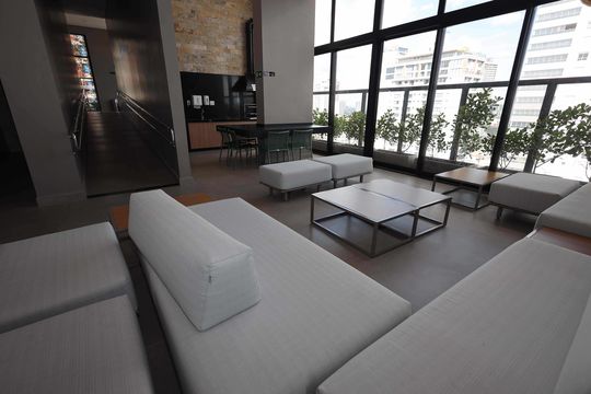 Área comum de apartamento para alugar com 1 quarto, 45m² em Setor Bueno, Goiânia