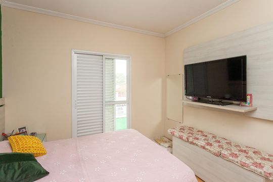 Quarto Suíte 1 de casa à venda com 3 quartos, 136m² em Interlagos, São Paulo