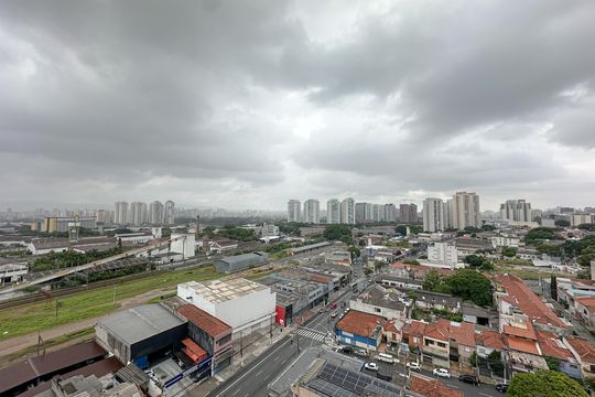 Varanda de apartamento à venda com 1 quarto, 28m² em Vila Romana, São Paulo