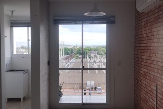 Sala de apartamento à venda com 2 quartos, 52m² em Fátima, Canoas