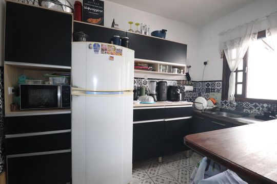 Cozinha de casa à venda com 2 quartos, 60m² em Utinga, Santo André