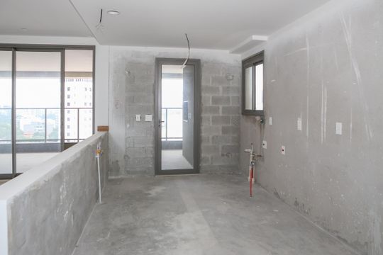 Cozinha de apartamento à venda com 3 quartos, 232m² em Lapa, São Paulo