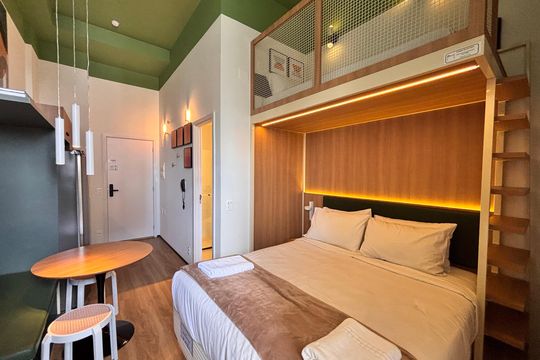 Kitnet/Studio à venda com 1 quarto, 27m² em Indianópolis, São Paulo