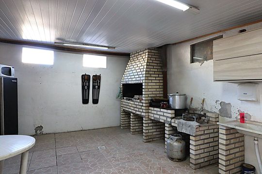 Área comum - Salão de festas de apartamento para alugar com 1 quarto, 49m² em Bom Jesus, Porto Alegre